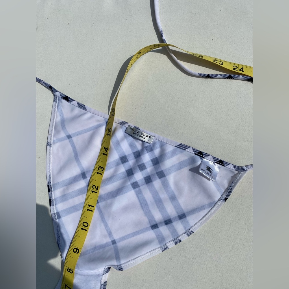 Burberry Bikini Mega Check Bottoms🔥Full Coverage Rump🔥Adjustable🔥Size Large - Picture 4 of 15